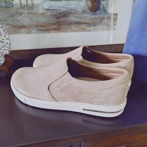 Birkenstock Suede Slip On Shoes